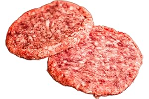 MEAT YOUR CHEESE Wagyu Beef Burger Original All Natural - 4 burgers of 8oz in 2 packs - The Most Amazing Burgers