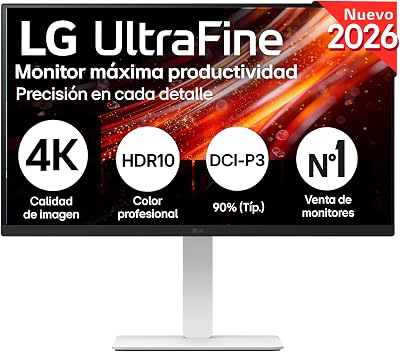 Monitor Ultrafine 27US50Z-W - 27'', IPS, 4K UHD, 60 Hz, HDR10, Blanco