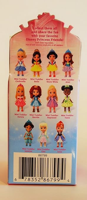disney princess mini toddler figures