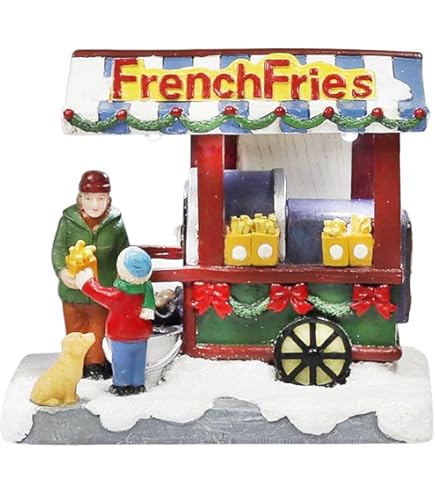 Amazon.com: Department 56 Snow Village McDonalds : Home & Kitchen