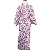 Women Kimono Yukata Cotton Japanese Floral Bathrobe