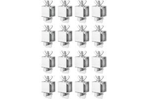 MYFULLY Butt Welding Clamps 16 Pack - Small Auto Body Panel Clamps for Edge-to-Edge Welding, Door Alignment Tool, Carbon Steel Sheet Metal Clips