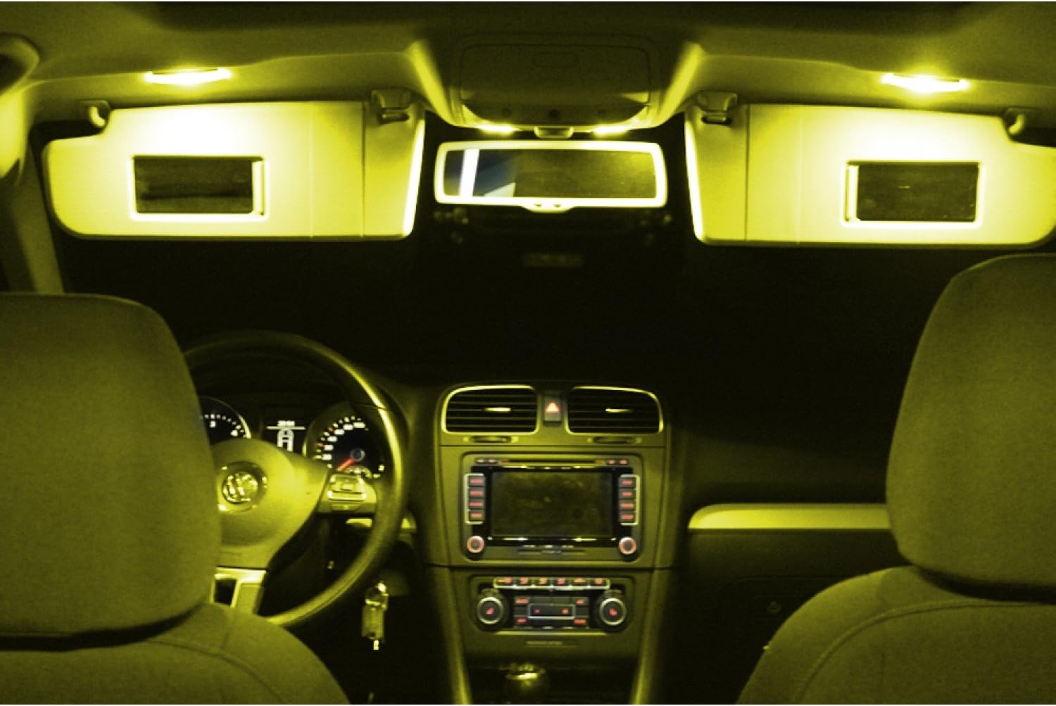 Premium LED interior lighting set, 5730 SMD, CanBus Plug and Play. Lighting set available in white, blue, red, green, yellow, pink