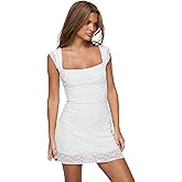 Princess Polly Womens Lanchester Mini Dress White