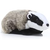 TAMMYFLYFLY Stuffed Toy 10" Badger Plush Stuffed Animal (28cm)