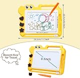 AiTuiTui Dinosaur Magnetic Drawing Board for Kids 3-7 Yellow view 2