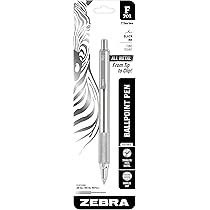 Zebra Pen Caneta esferográfica retrátil tática X-701 : Amazon.com