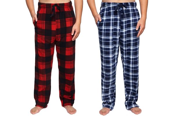Sova Home Men's Combo Pack Ultra Comfy Fit Micro Fleece Pajama Pants