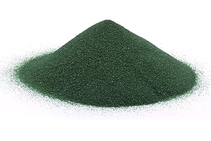 Shiny Stone Colorful Sand,Rainbow Sand,Art Sand,Colored Sand,Craft Sand,Decorative Wedding Vibrant Sand, 250g/0.55lb/8.81oz for Kids Creativity Wedding Succulent Terrarium Vase (Dark Green)