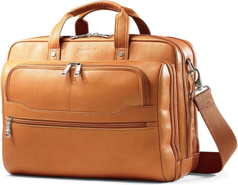 samsonite durham colombian leather briefcases