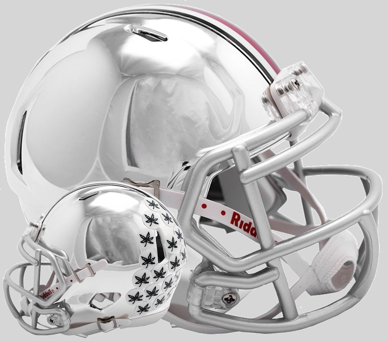 Riddell NCAA Unisex Helmet Replica Mini Speed Style Chrome Alternate