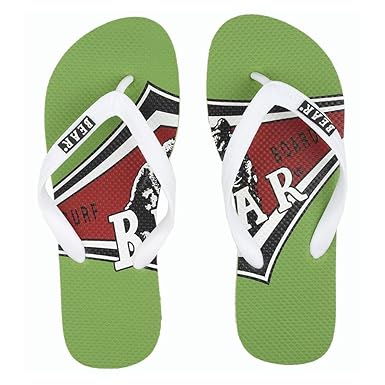 bear flip flops