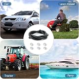URAQT 6mm Fuel Line Hose 1 m 1/4 inch ID with 6 Clamps for Cars Tractors view 7