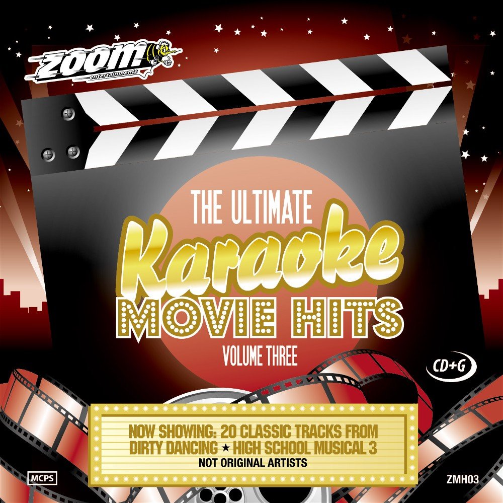 Zoom Karaoke CD+G - Ultimate Karaoke Movie Hits 3 - Dirty Dancing & High School Musical 3