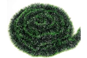 CCINEE 33FT Christmas Garland,Artificial Greenery Pine Garland Decor for Mantle Stair Fireplace Home Party Decoration