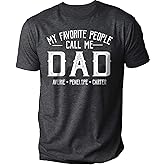Personalized Grandpa Dad Shirt, Custom Papa Grandkids Name Shirt - Christmas Fathers Day Grandpa Dad Gifts
