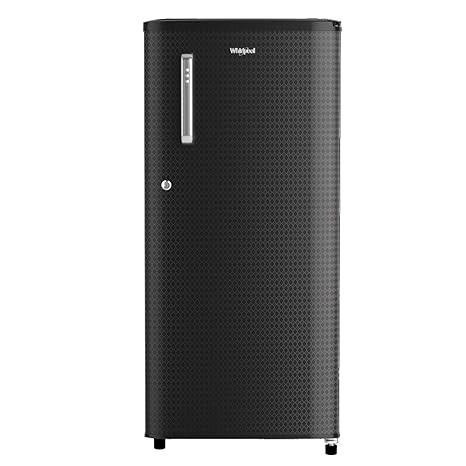 Whirlpool 190 L 2 Star Direct-Cool Single Door Refrigerator (WDE 205 CLS PLUS 2S, Argyle Black)
