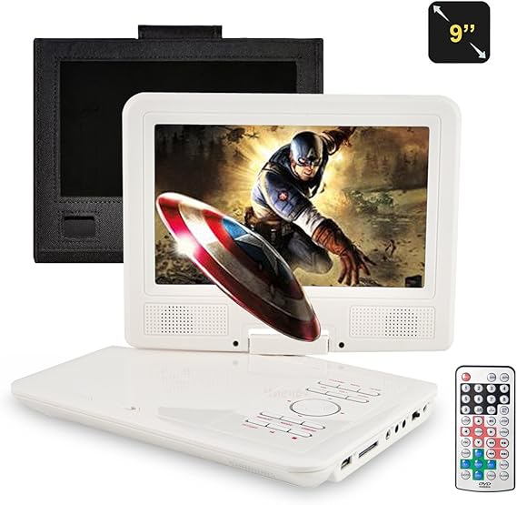 White 9 Inch Children Protable DVD player, Kids Amazon.co.uk Electronics