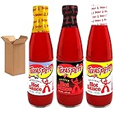 Texas Pete Hot Sauce Sample Bundle - Hot, Hotter &amp; Garlic (6 Ounce x 3)