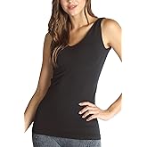 NIKIBIKI Women Seamless Reversible Classic Tank Top, Made in U.S.A, One Size