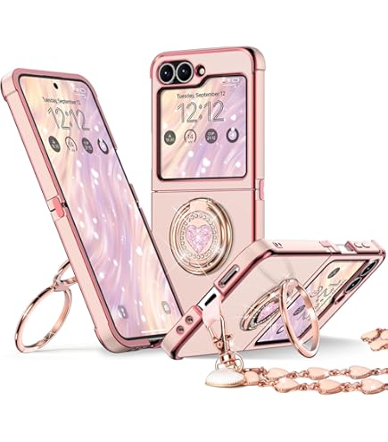 Amazon.com: Szakdws Sparkle Case for Samsung Galaxy Z Flip 6 5G