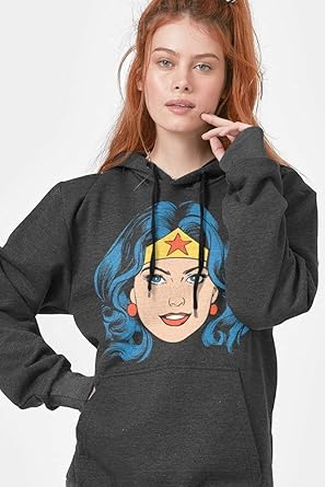 moletom feminino mulher maravilha