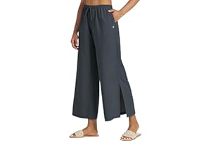 Willit Women's Wide Leg Pants UPF 50+ Swim Beach Pants Lightweight Travel Pants Quick Dry Sun Protective
