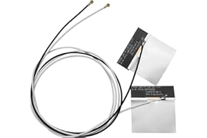 TENMORY WiFi Antenna MHF4 IPEX Internal Antenna 2.4GHz 5GHz Dual Band for M.2 NGFF 7265 8265 9260 9560 AX200 AX210