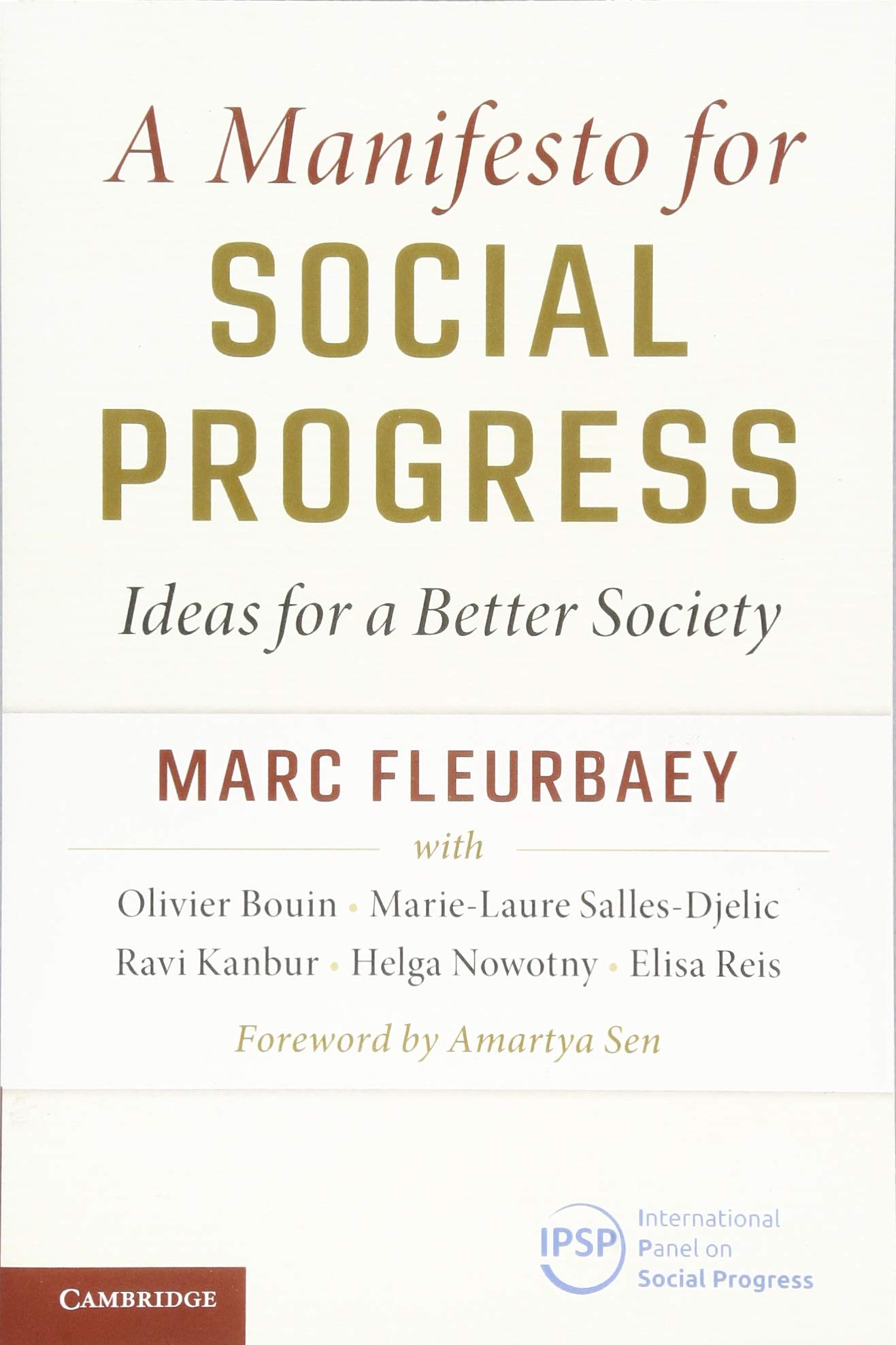 A Manifesto For Social Progress Ideas For A Better Society - 
