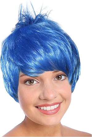 blue wig costume
