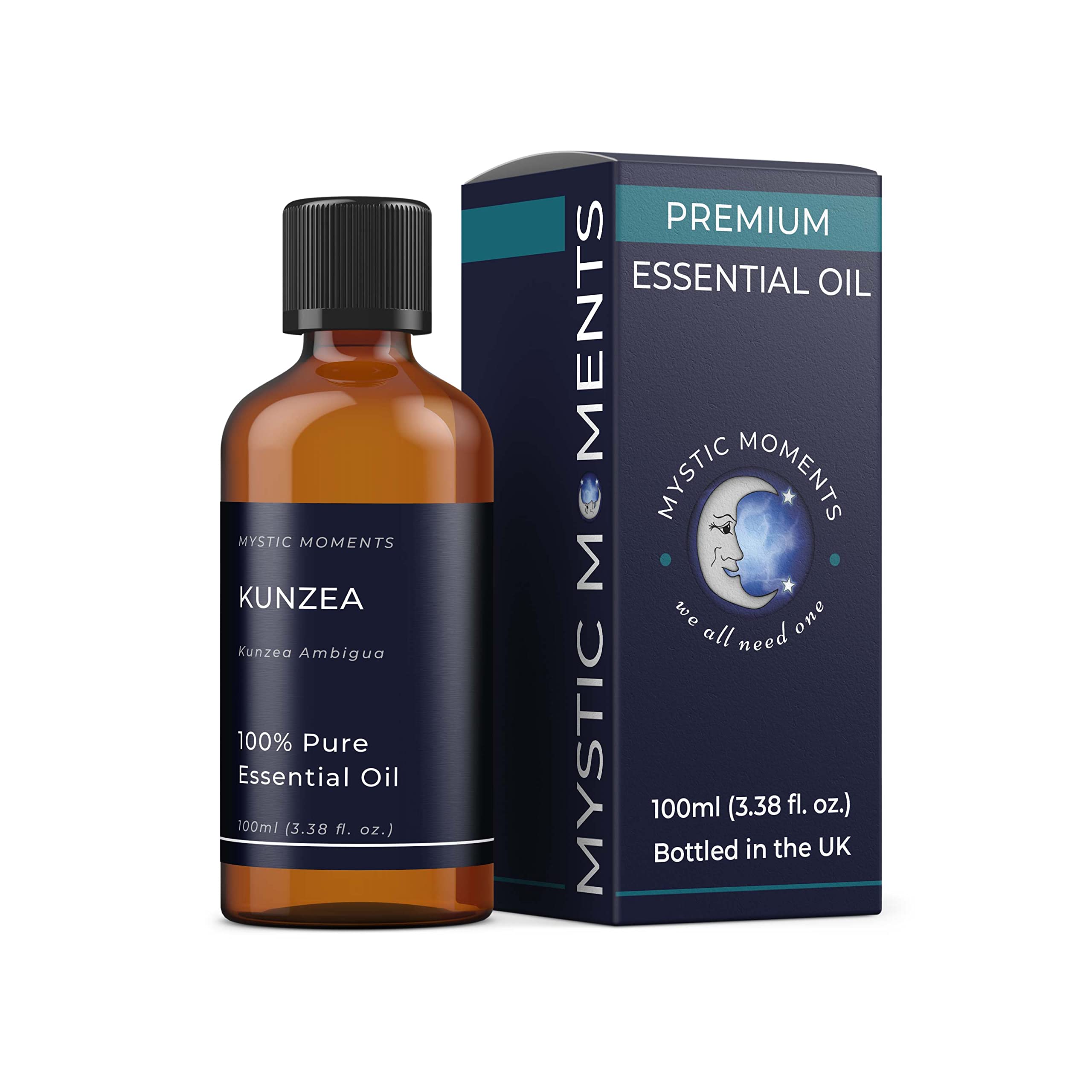 Mystic Moments | Kunzea Essential Oil 100ml (Kunzea ambigua) | 100% Pure Aromatherapy Oil | Fresh Balsamic Woods & Invigorating Scent | Natural Skin & Mood Enhancer