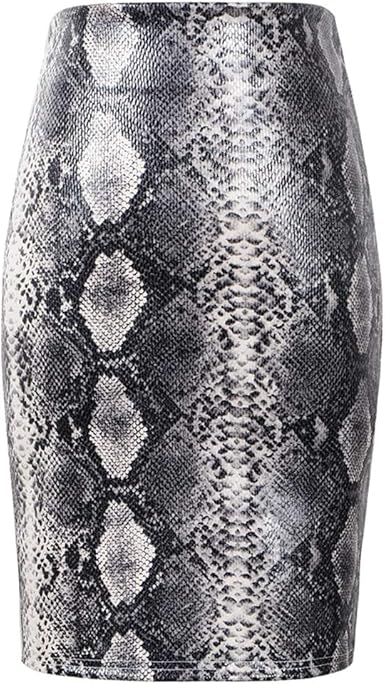 snakeskin skirt amazon