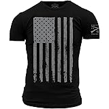Grunt Style America Patriotic Flag Men’s Shirt