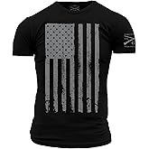 Grunt Style America Patriotic Flag Men’s Shirt