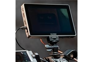 VILTROX DC-A1 2800nit Video Field Monitor, 7 Inch Touchscreen 60Hz 4K Camera External Monitor with Cooling Fans, 1920x1080 DSLR Monitor 4K HDMI in/Out, 170° Wide Angle