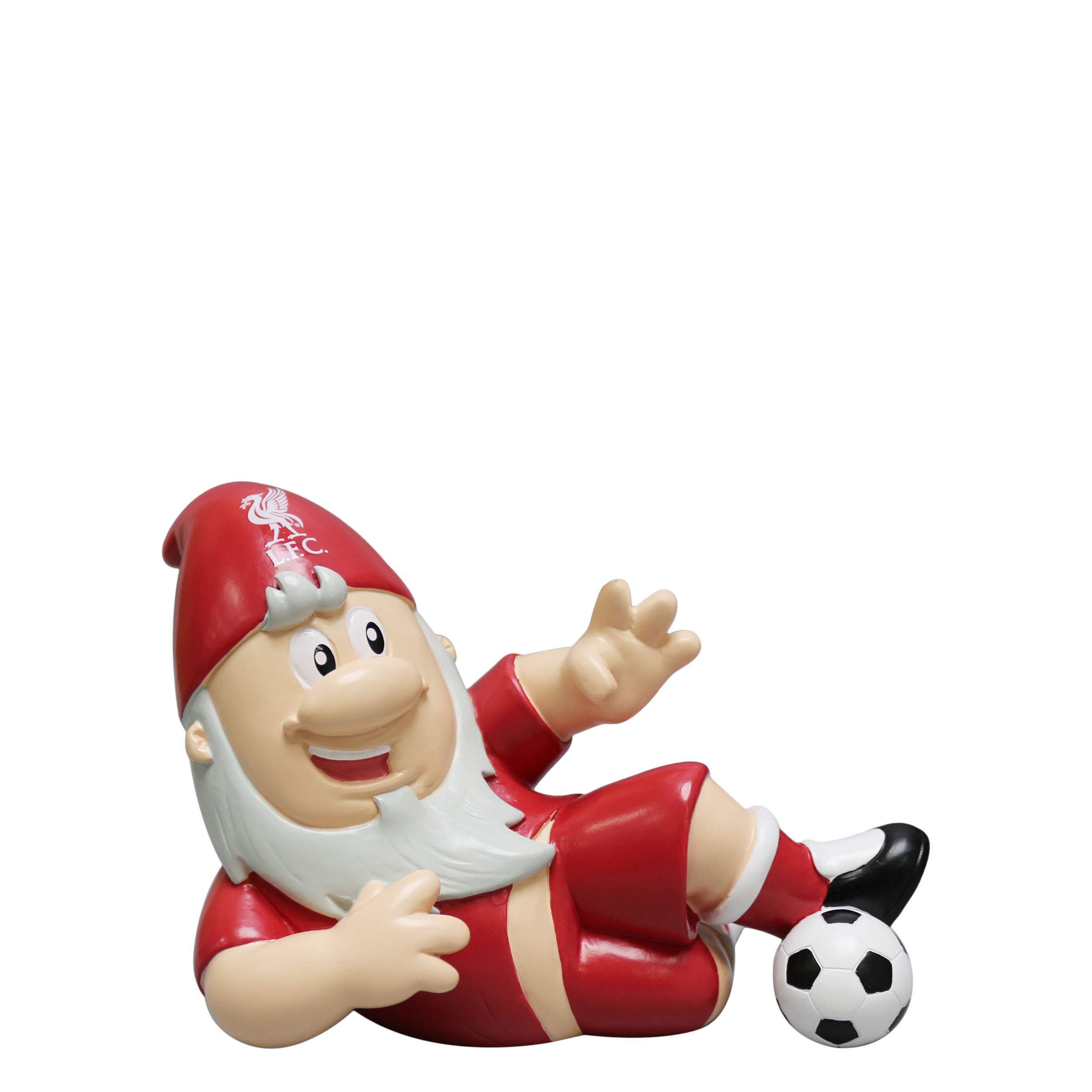 FOCO EPL Liverpool FC Football Premier League Championship Sliding Tackle Garden Gnome Ornament Indoor/Outdoor