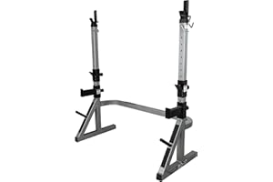 Valor Fitness BD-17 Squat Rack and Bench Press Rack for Home Gym Leg Exercise Machine and Chest Workout Equipment