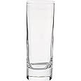 Luigi Bormioli Strauss 9 oz Hi-Ball Drinking Glasses (Set Of 6) : Ultra Clear Glass, Laser Cut Rim, Lead-Free, Elegant Drinking Glassware, Dishwasher Safe, Fine Quality
