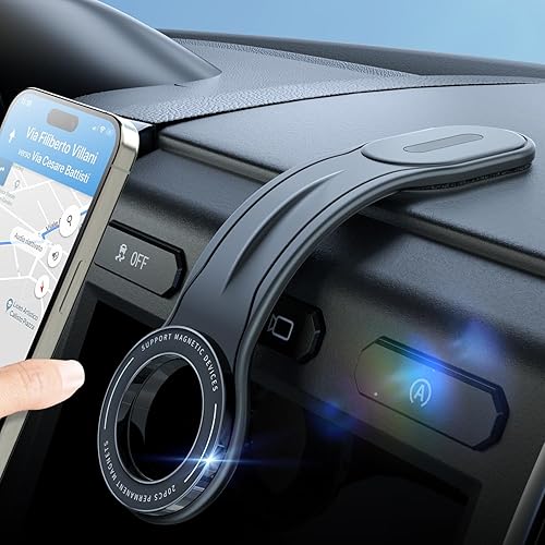 eSamcore for MagSafe Car Mount Detachable, Bendable Aluminum Arm