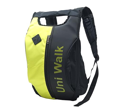 Storite Night Reflector School-College-Tution-Gym Casual Backpack Bag-Neon Green/Black