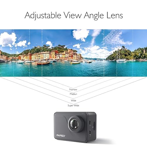 AKASO V50 Pro Native 4K30fps 20MP WiFi Action Camera with EIS