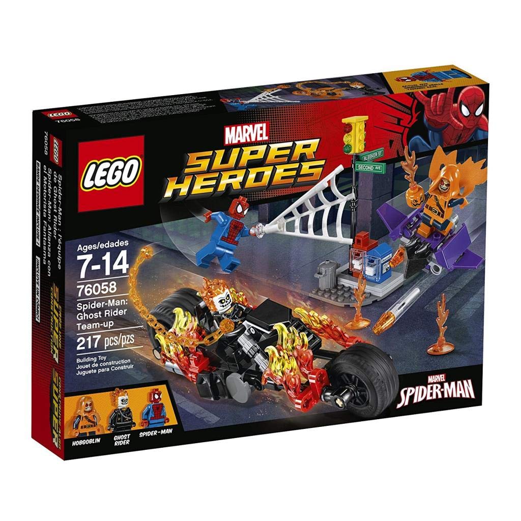 LEGO 76058 "Super Heroes Spider-Man Ghost Rider Team-up Construction Set (Multi-Colour)