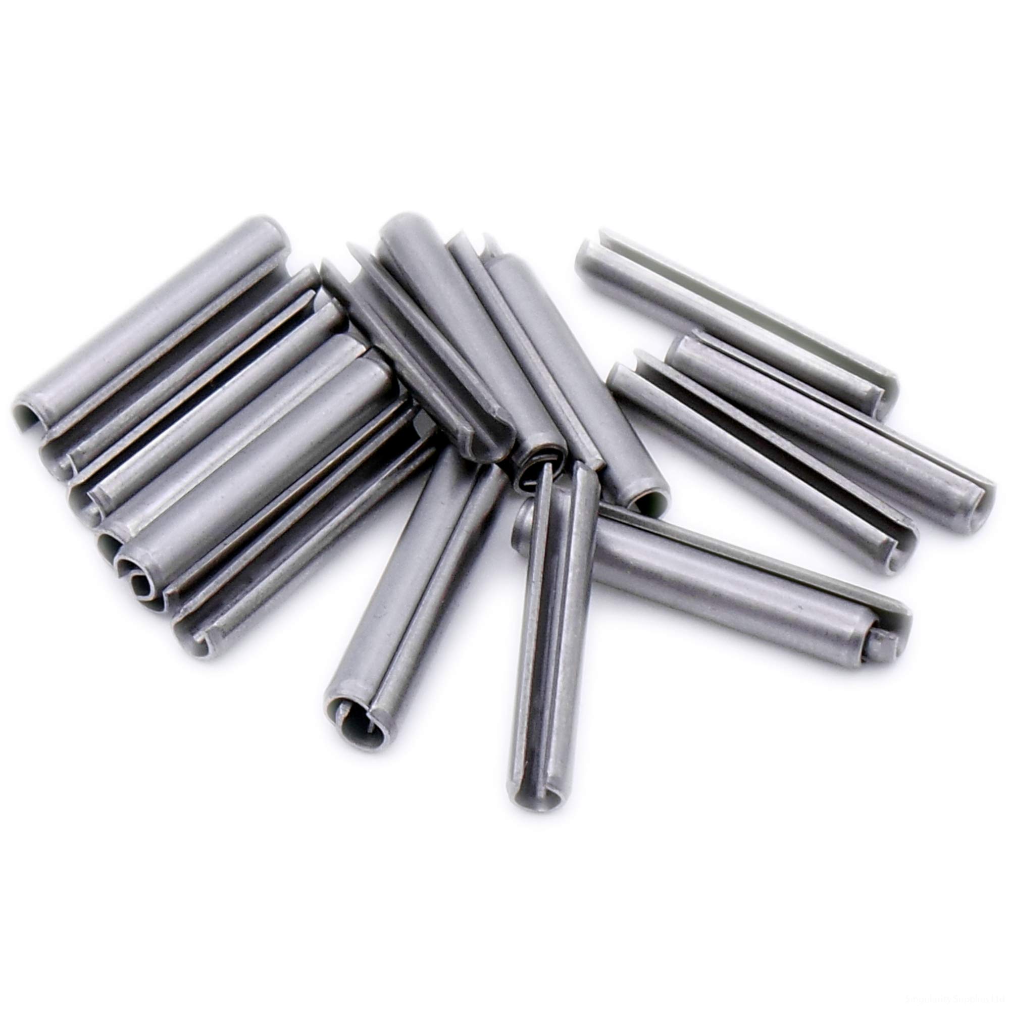 D3.5 (3.5mm x 32mm) Slotted Spring Pin (Heavy) - Stainless Steel (A1) (Pack of 20)