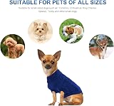 Jodsen Small Dog Jumper Warm Puppy Sweater Knitted Pullover XS Blue view 7