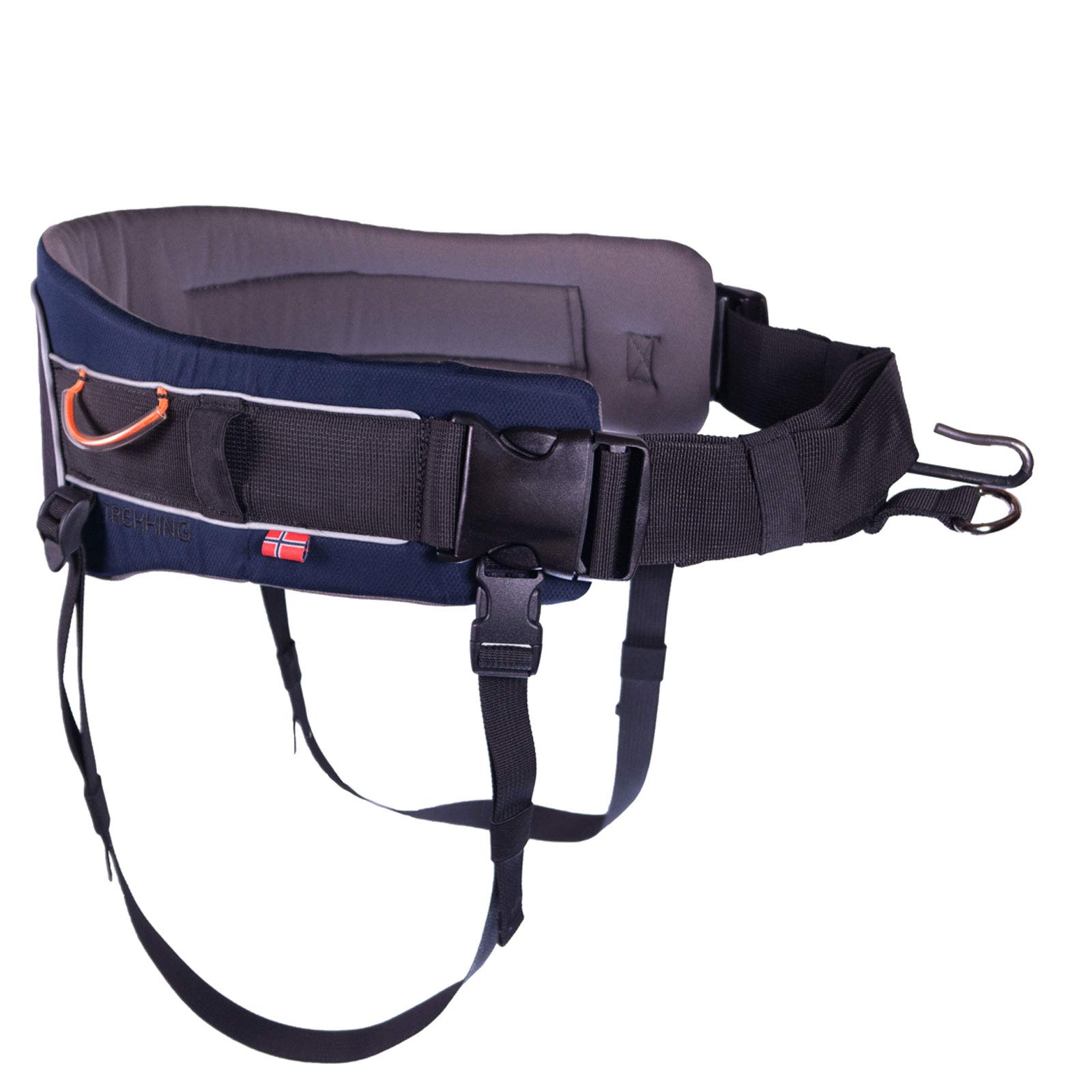 DOG Copenhagen NON STOP Trekking Belt for Hiking/Canicross 1 Unit, Blue