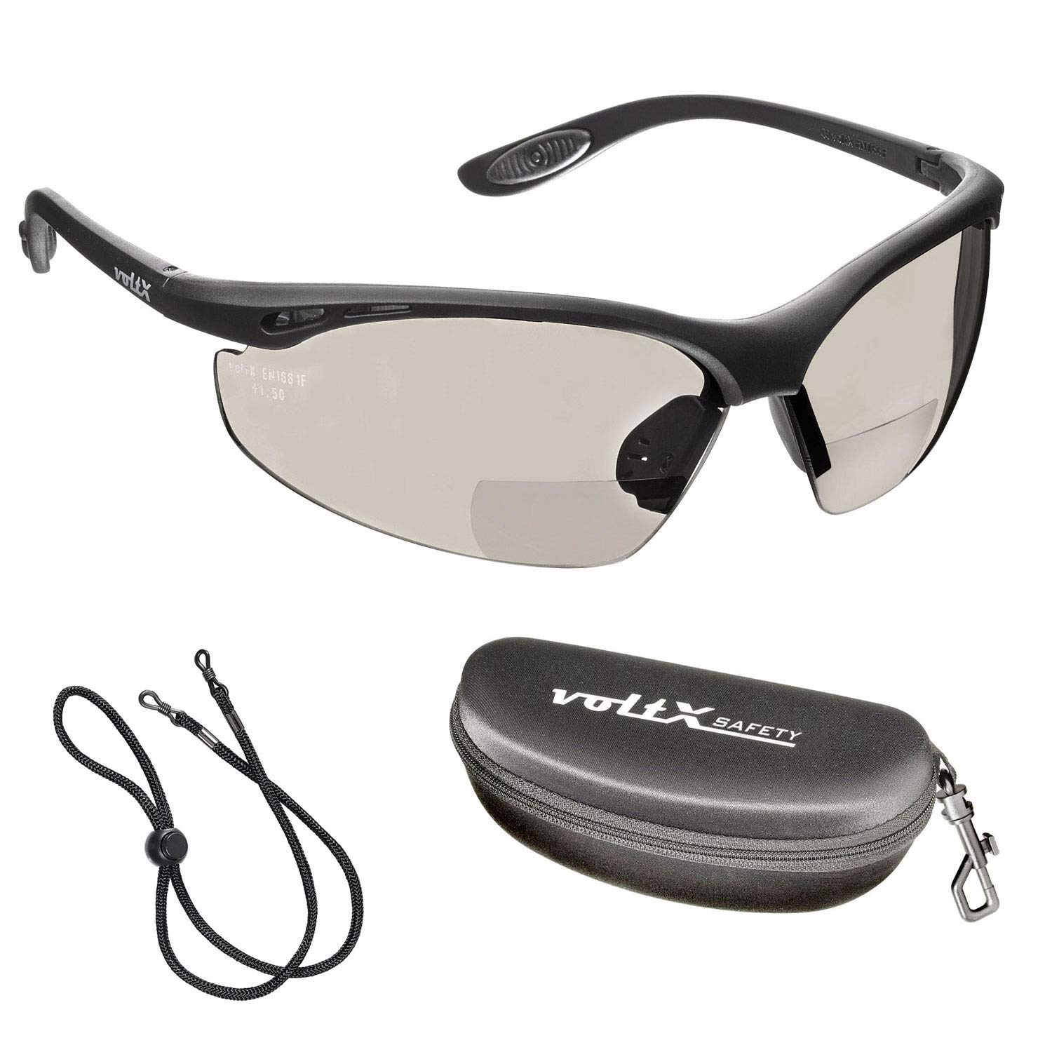 voltX 'CONSTRUCTOR' BIFOCAL Reading Safety Glasses (MIRROR +2.0 Dioptre