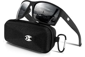 suoso Polarized Sunglasses Men Sports Sunglasses Womens: UV400 Protection Sunglasses for Women Wrap Around Cycling Glasses