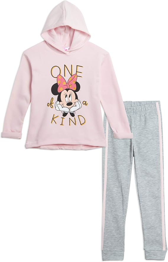 Disney Minnie Mouse - Conjunto de sudadera con capucha y pantalones