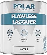 Polar Clear Lacquer Paint 1 L Satin Finish Durable Water Resistant