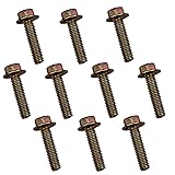 3/8" x 1-1/2" Flanged Hex Toothed Bolt by Color